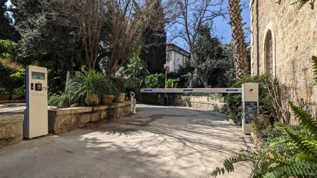 PARCS system at American Colony Hotel in Jerusalem 